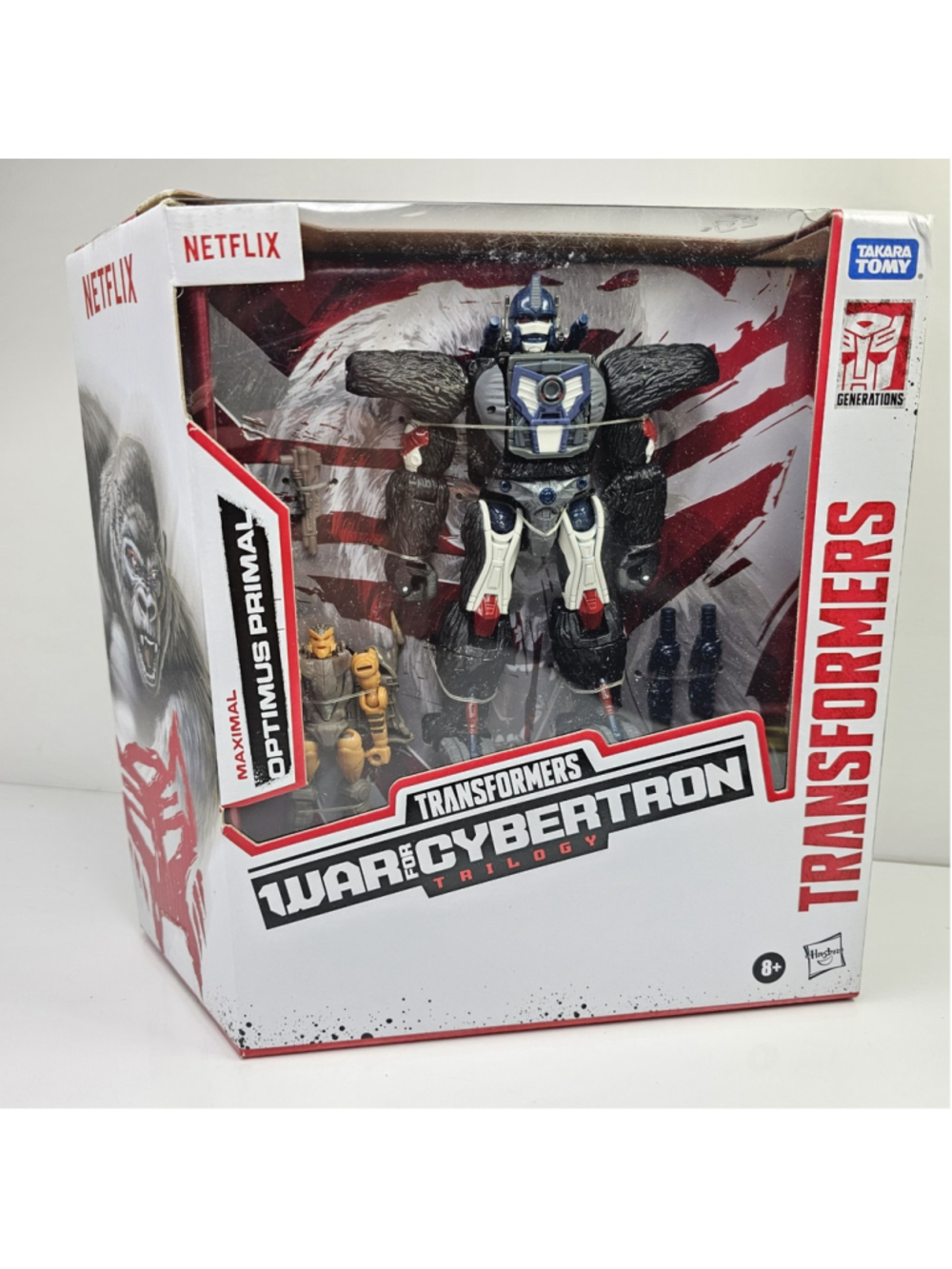 SEALED OPTIMUS PRIMAL Hasbro Transformers War for Cybertron Netflix NEW